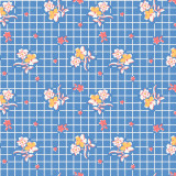 Dilly Dally MAS10782-B Blue Maywood Studio Fabric Image