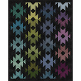 Woolies Flannel Mirrored Mountains Quilt Gemstones Project Image Woolies Flannel Mirrored Mountains Quilt Gemstones Project Image