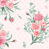 Garden Picnic MAS10771-P Pink Maywood Studio Fabric Image Garden Picnic MAS10771-P Pink Maywood Studio Fabric Image