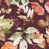 Rustle MAS10810-M Maroon/Multi Maywood Studio Fabric Image Rustle MAS10810-M Maroon/Multi Maywood Studio Fabric Image