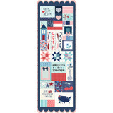Star-Spangled Beauty Ladder Quilt Fabric Kit