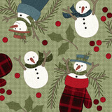Holly Jolly Flannel MASF10892-G Green Bonnie Sullivan Fabric Image Holly Jolly Flannel MASF10892-G Green Bonnie Sullivan Fabric Image