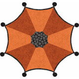 Spooky Stitches Haunted Web Quilt Project Image