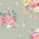 La Fleur Flannel MASF10991-G Green Maywood Studio Fabric Image La Fleur Flannel MASF10991-G Green Maywood Studio Fabric Image
