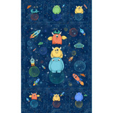Space Monsters MAS10920-NZ Dark Navy/Multi Maywood Studio Fabric Image Space Monsters MAS10920-NZ Dark Navy/Multi Maywood Studio Fabric Image
