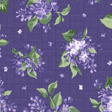 Lilac Lane MAS10951-V2 Dark Purple Maywood Studio Fabric Image Lilac Lane MAS10951-V2 Dark Purple Maywood Studio Fabric Image