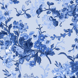 Blue Belle MAS10901-B Blue Maywood Studio Fabric Image