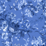 Blue Belle MAS10901-N Navy Maywood Studio Fabric Image
