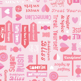 Sweet Shoppe MAS11023-P Pink Kimberbell Fabric Image