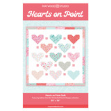 Sweet Shoppe Hearts on Point Quilt Free Pattern Cover Image