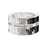 Moonlit Walk MAS11012-J Black Maywood Studio Precut Image