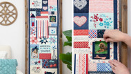 Stitch A Kimberbell Star-Spangled Ladder Quilt for the 4th