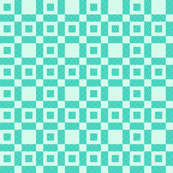 Colorblock Party 108"" Cheater Prints MASQB11152-Q Teal Maywood Studio Fabric Image