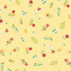Sippin' on Sunshine MAS11076-S Yellow  Kimberbell Fabric Image