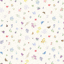 Together is Better MAS11122-E Cream Hannah Dale Fabric Image