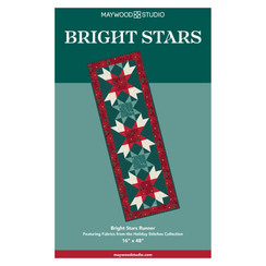 Holiday Stitches Bright Stars Runner Free Pattern Project Cover Image