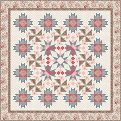 Meadow Blush Galaxy Swirl Quilt Project Image
