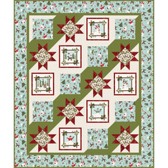 Snowtop Mountain Flannel Christmas For All Quilt Project Image