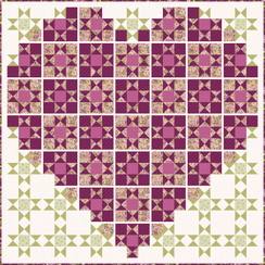 Starry Sweetheart Quilt Project Image