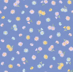 Gathering Sun MAS11193-B Blue Maywood Studio Fabric Image