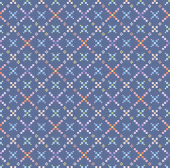 Gathering Sun MAS11195-BZ Blue/Multi Maywood Studio Fabric Image