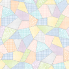 Patchwork Woolies Flannel MASF11310-Z2 Light Multi Bonnie Sullivan Fabric Image