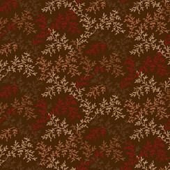 Madder Rose MAS11315-A Brown Maywood Studio Fabric Image