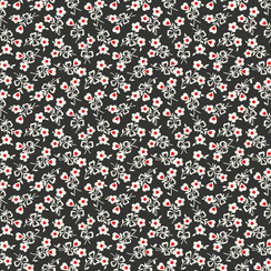 Dear Sweetheart MAS11394-J Black Maywood Studio Fabric Image