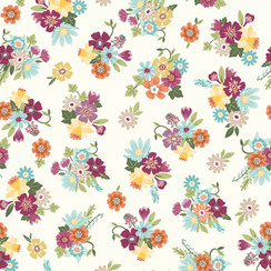 Cottontail Farm MAS11342-E Cream Kimberbell Fabric Image