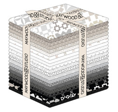 Colorblock Party Neutrals FQ-MASCOPN  Maywood Studio Fabric Image