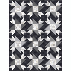 Colorblock Party Neutrals Friendship Quilt Free Pattern Project Image