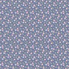 Garden Club MAS11475-B Blue Maywood Studio Fabric Image