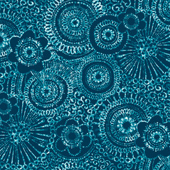 Calista 108" Quilt Backs MASQB11460-Q Teal Maywood Studio Fabric Image