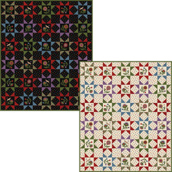 Penny Flower Flannel Penny Flower Stars Project Image