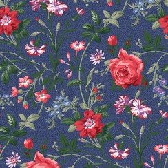 Sweetbriar MAS11440-N Navy Maywood Studio Fabric Image
