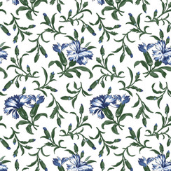 Sweetbriar MAS11444-W White Maywood Studio Fabric Image