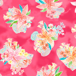 Marisol MAS11491-P Pink Maywood Studio Fabric Image