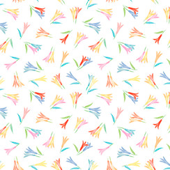 Marisol MAS11495-W White Maywood Studio Fabric Image