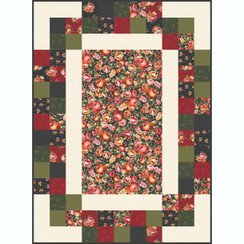 Harvest Rose Flannel Hillside Charm Image