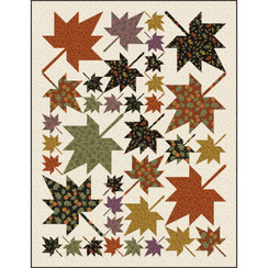 Autumn Harvest Flannel Autumn Leaves Project Image