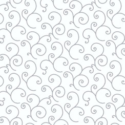Kimberbell Basics MAS8243-WK White/Grey Kimberbell Fabric Image