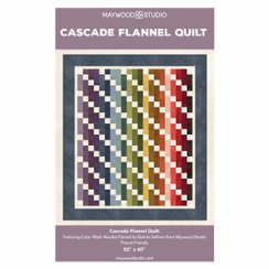 Color Wash Woolies Flannel Cascade Quilt Free Pattern Project Image Color Wash Woolies Flannel Cascade Quilt Free Pattern Project Image