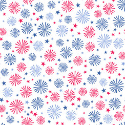 Celebration MAS9201-RWB Fabric Image