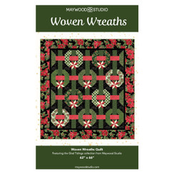 Woven Wreaths Quilt Free Pattern Image
