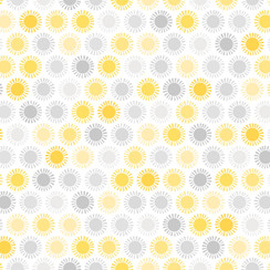 Playtime Flannel Basics MASF10455-SK Yellow/Gray Maywood Studio Fabric Image