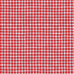 I Heart You MAS10764-R Red  Kris Lammers Fabric Image