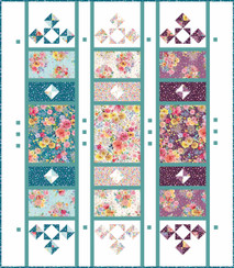 Nature Studies Joyful Trio Quilt Project Image