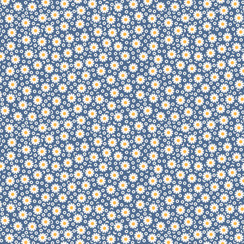 Dilly Dally MAS10784-N Navy Maywood Studio Fabric Image