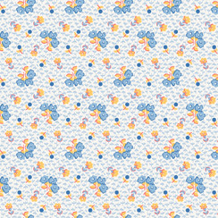 Dilly Dally MAS10781-B Blue Maywood Studio Fabric Image