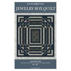 Dark & Stormy Jewelry Box Quilt Free Pattern
